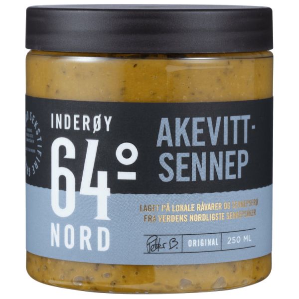 Akevittsennep 250ml Inderøy 64° Nord