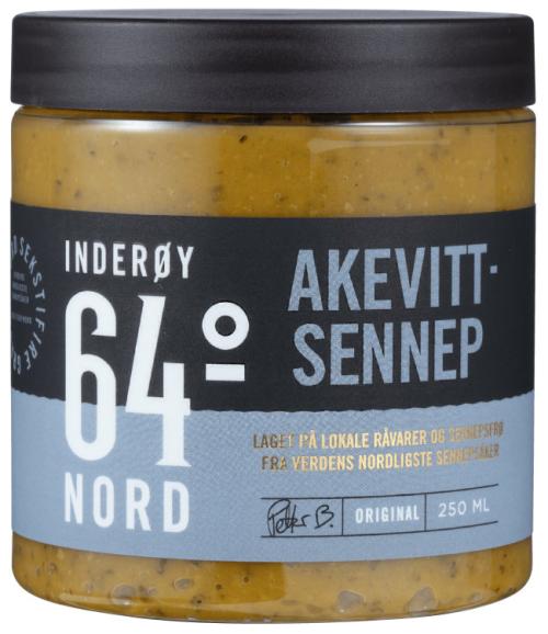 Akevittsennep 250ml Inderøy 64° Nord