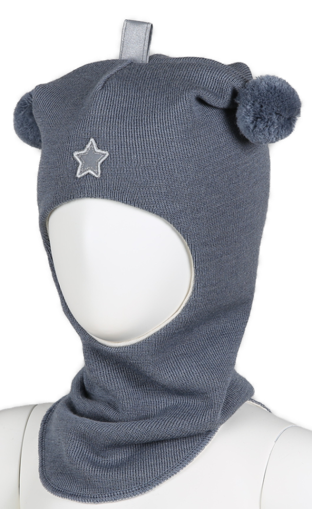 Kivat balaclava med stjerne