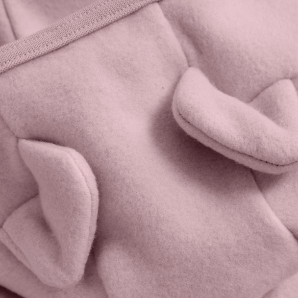 Heldress Ears Cotton Fleece - Deauville Mauve - Image 3