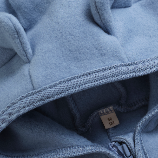 Heldress Ears Cotton Fleece - Windward Blue - Image 3