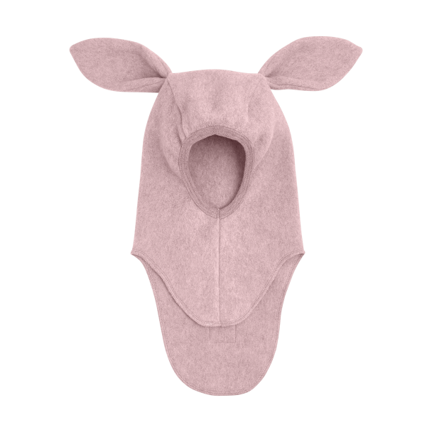 Balaclava Ears Cotton Fleece - Deauville Mauve - Image 1