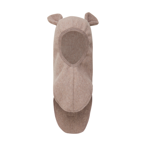 Balaclava Ears Cotton Fleece - Savannah Melange - Image 1
