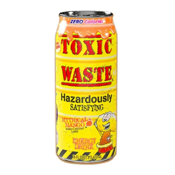 TOXIC WASTE MYTHICAL MANGO ENERGY DRINK 473ml 