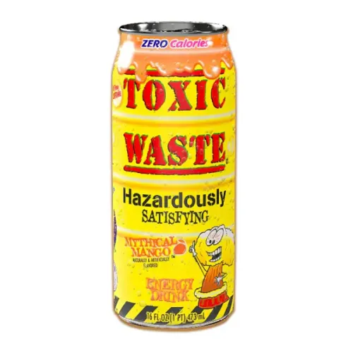 TOXIC WASTE MYTHICAL MANGO ENERGY DRINK 473ml 