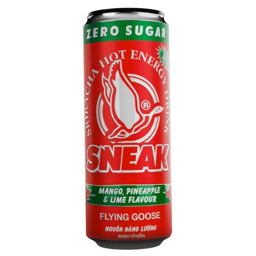 SNEAK X FLYING GOOSE SRIRACHA MANGO PINEAPPLE LIME ENERGY DRINK 330ml