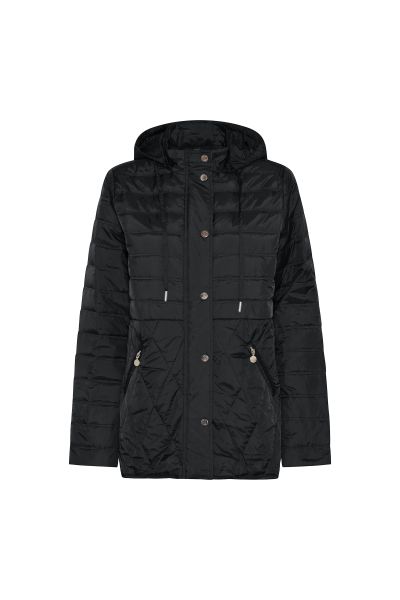 Vattert Jakke 143 290 Svart