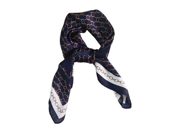 Skjerf Mønstret 780778 Marine - Image 1