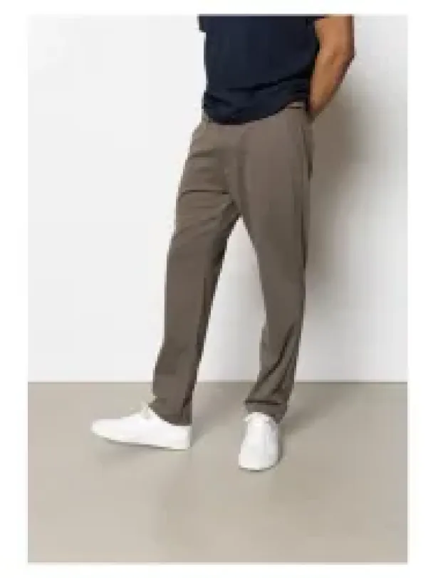 Brendon Jersey Pants long, brun - Image 2