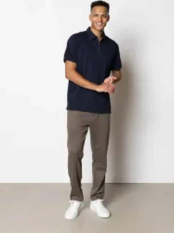 Brendon Jersey Pants long, brun - Image 3