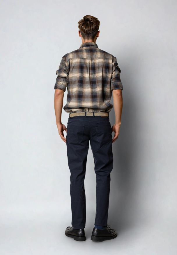 Dylan rutet flanelskjorte - Image 3