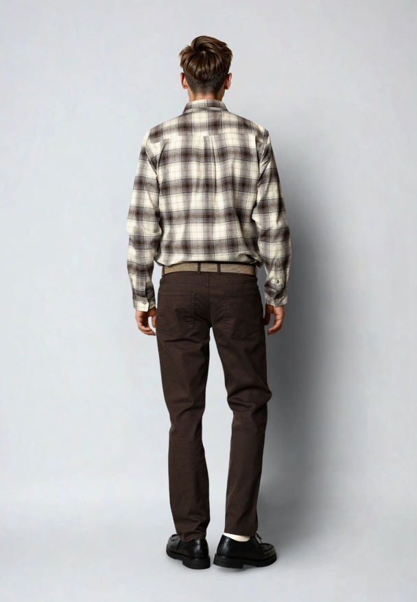 London caden pants, brun - Image 2