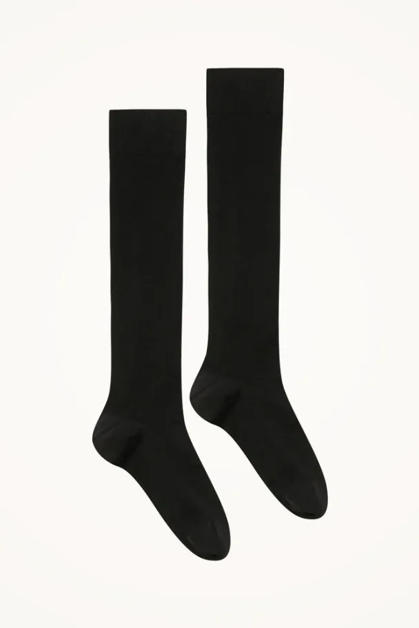Merino Knee-Highs, sort - Image 3