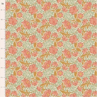  Songbird- Floral- Coral