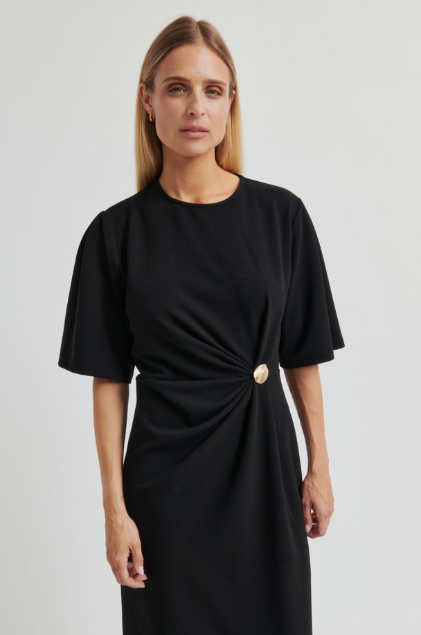 Liana Dress - Black - Image 4