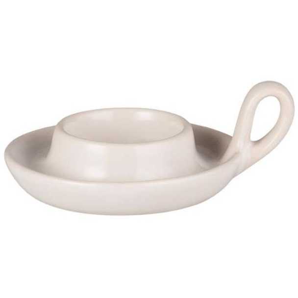 lysestake for telys eller Ø:4 cm blokklys med håndtak