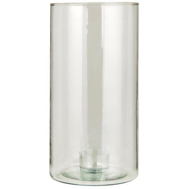 Lysestake kubbelys med fast innsats