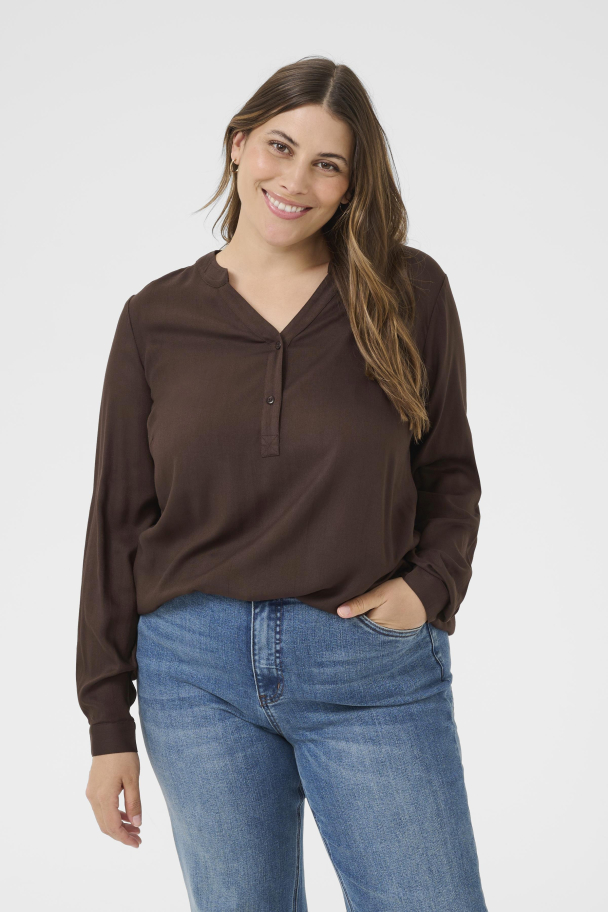 Kaffe Curve Sida bluse - Image 1