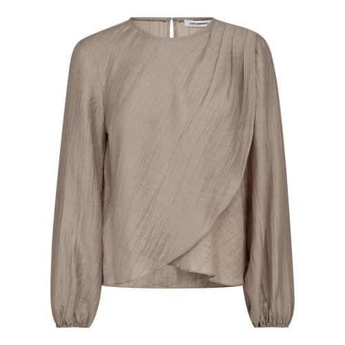 Conny Drape Mink Blouse  |   Conny Drape Mink Blouse fra Co'Couture