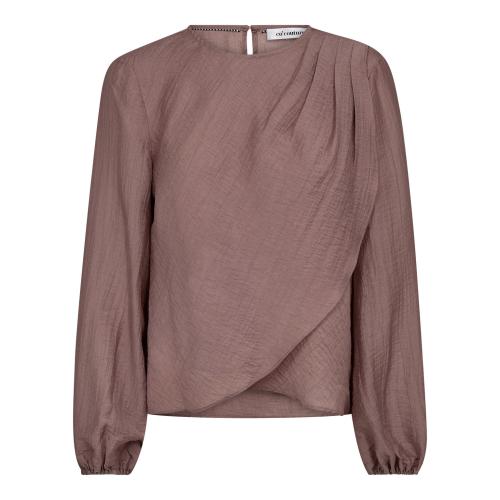 Conny Drape Old Rose Blouse  |   Conny Drape Old Rose Blouse fra Co'Couture