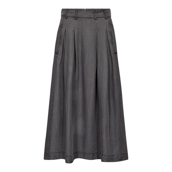 Anya Mid Grey Pleat Skirt           |       Anya Mid Grey Pleat Skirt fra Co´Couture