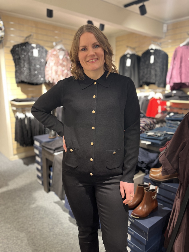 Cardigan 143 284 Svart - Image 1