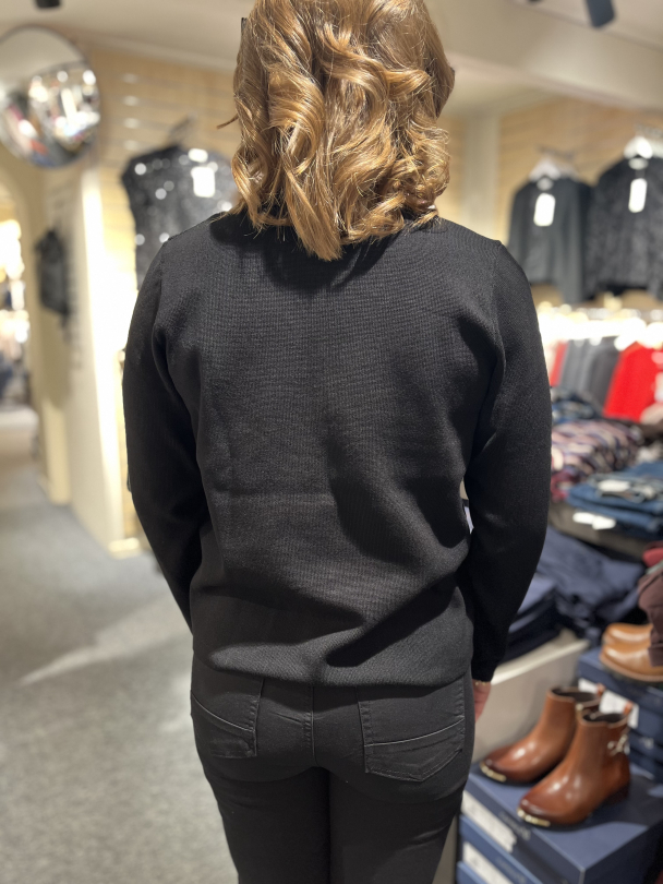 Cardigan 143 284 Svart - Image 2