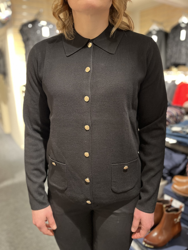 Cardigan 143 284 Svart - Image 3