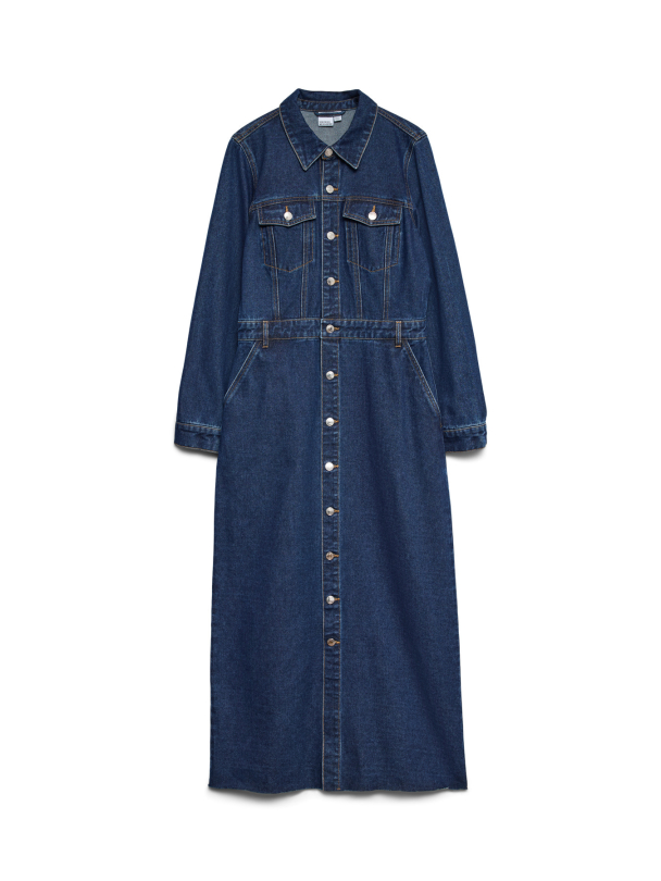 VMMOLLY LS ANK DENIM DRESS - Image 1