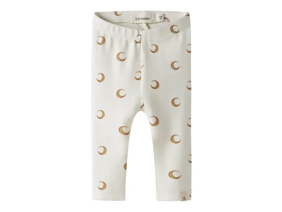 Layo Slim Legging, Coconut Milk MOON - Lil' Atelier