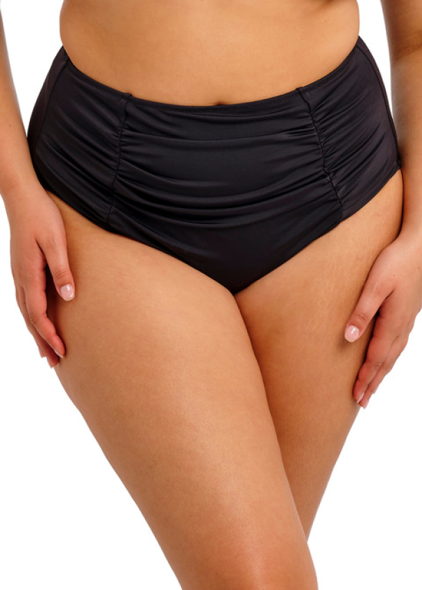 Elomi Plain Sailing, full bikini brief, sort - Image 1