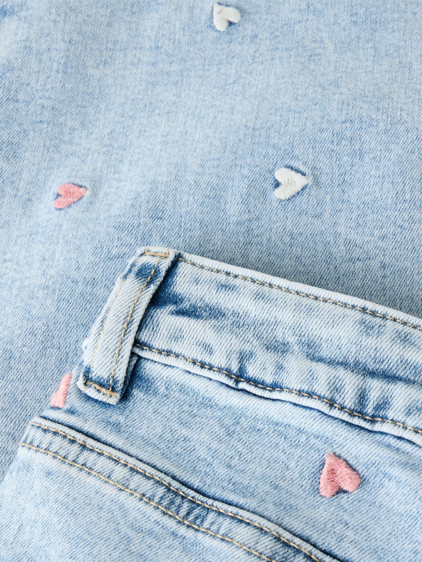 NKFRose wide jeans, hjerter - Image 4