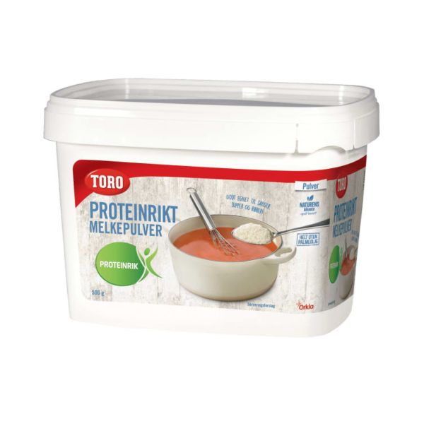 Melkepulver Proteinrikt 500g Toro