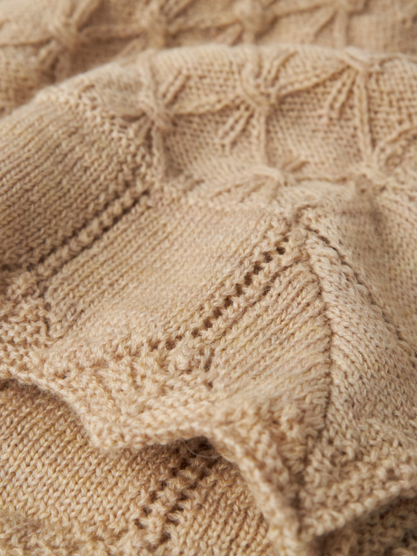 NBNWRUNI WOOL KNIT BLANKET - Image 2