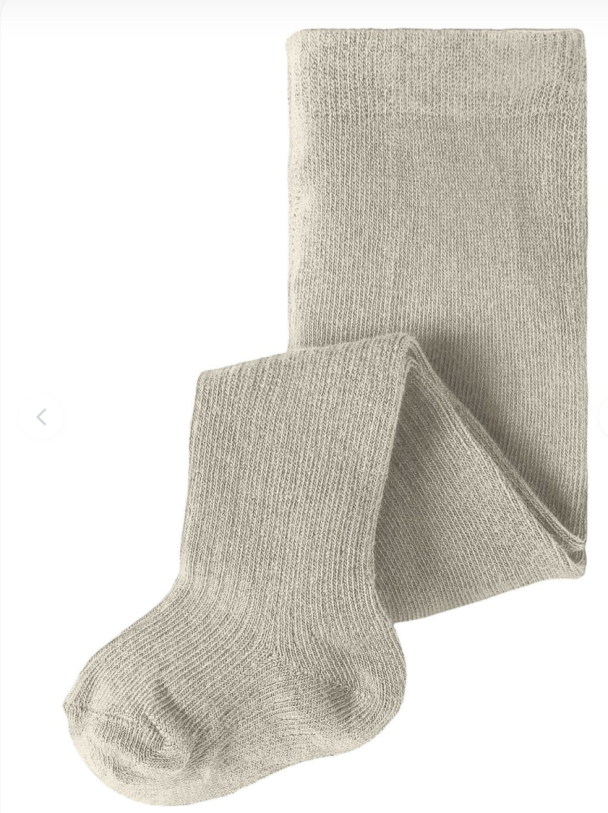 NAME IT FABBU STRØMPEBUKSE - OATMEAL