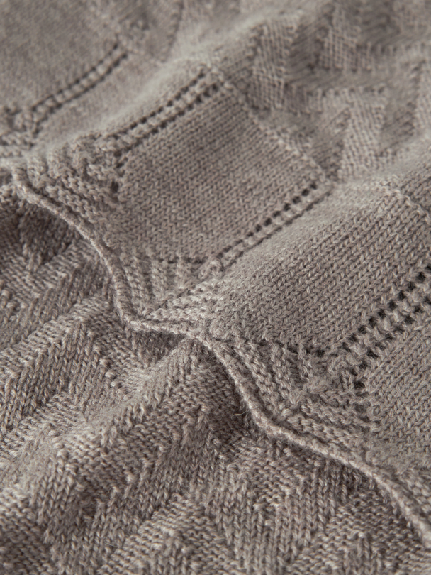 NBNWRUNI WOOL KNIT BLANKET - Image 2