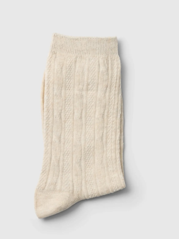 Ditte Sock - Oatmeal  - Image 2