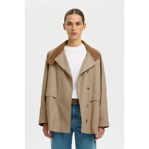 Kylie Jacket - Weathered Teak