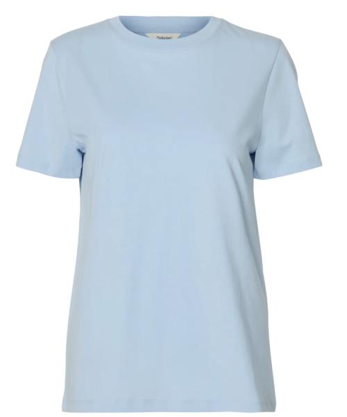 Essential O-Neck Tee - Cashmere Blue  