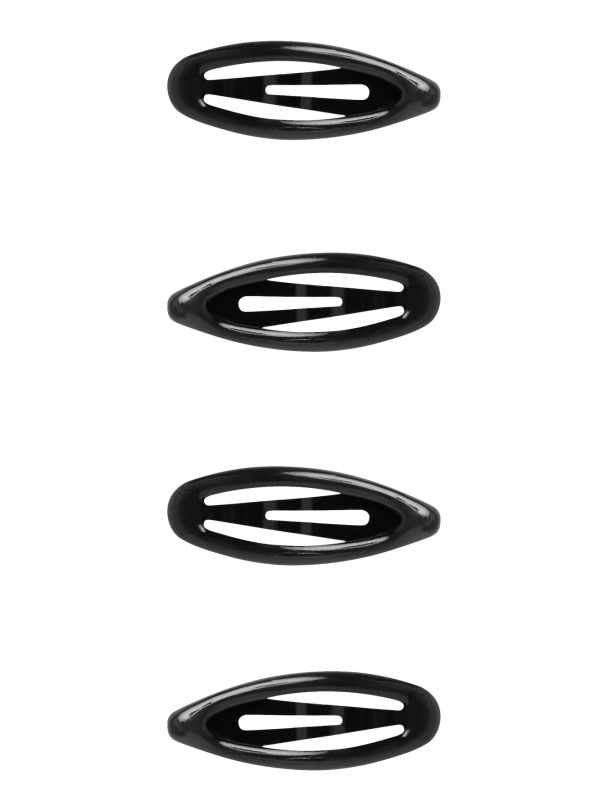 NKFACC-REDA 4P GLITTER SMALL HAIRCLIPS - Image 1