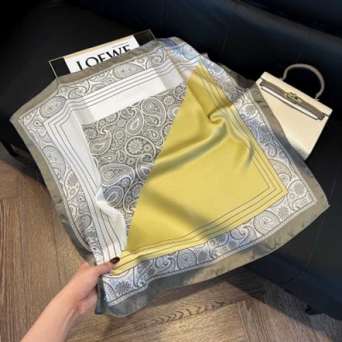 Bandana Silk/Viscose Gul