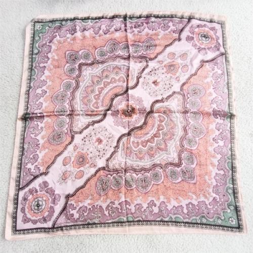 Bandana Silk/Viscose Lys Rosa