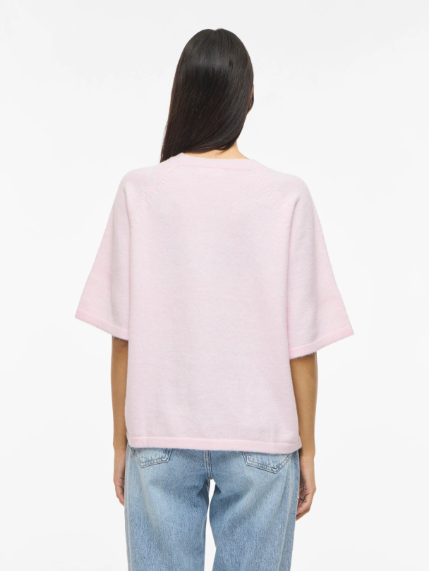 VILIGA 2/4 O-NECK KNIT TOP – NOOS - Image 3