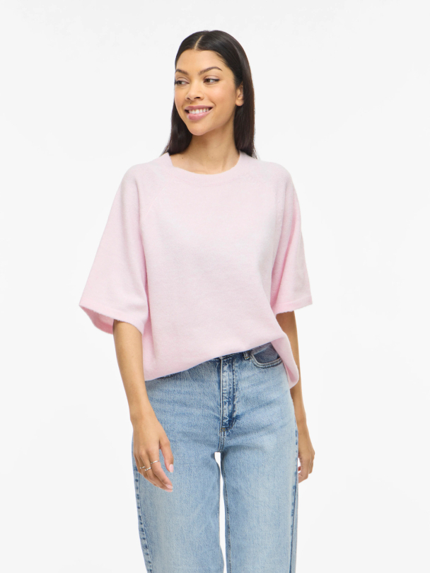 VILIGA 2/4 O-NECK KNIT TOP – NOOS - Image 6