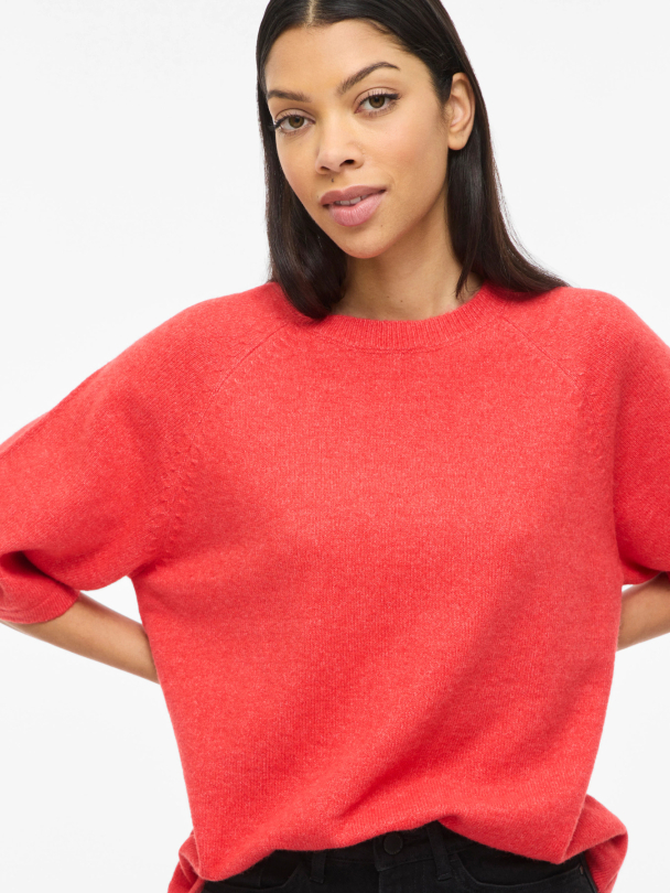VILIGA 2/4 O-NECK KNIT TOP – NOOS - Image 5