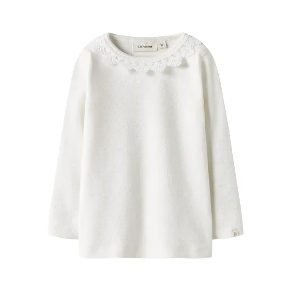 Tapia Slim Top, Coconut Milk - Lil' Atelier