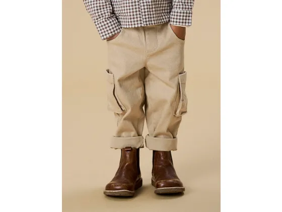 Taru Loose Pant, Irish Cream - Lil' Atelier