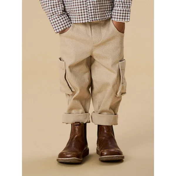 Taru Loose Pant, Irish Cream - Lil' Atelier