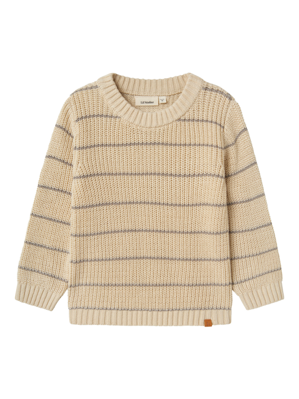 NMMEMLEN LS KNIT STRIPES LIL - Image 1