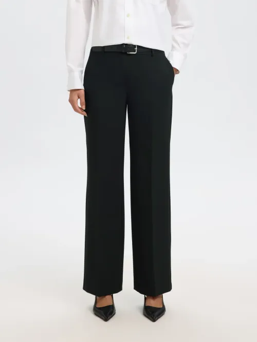 Rita Wide Pant Black